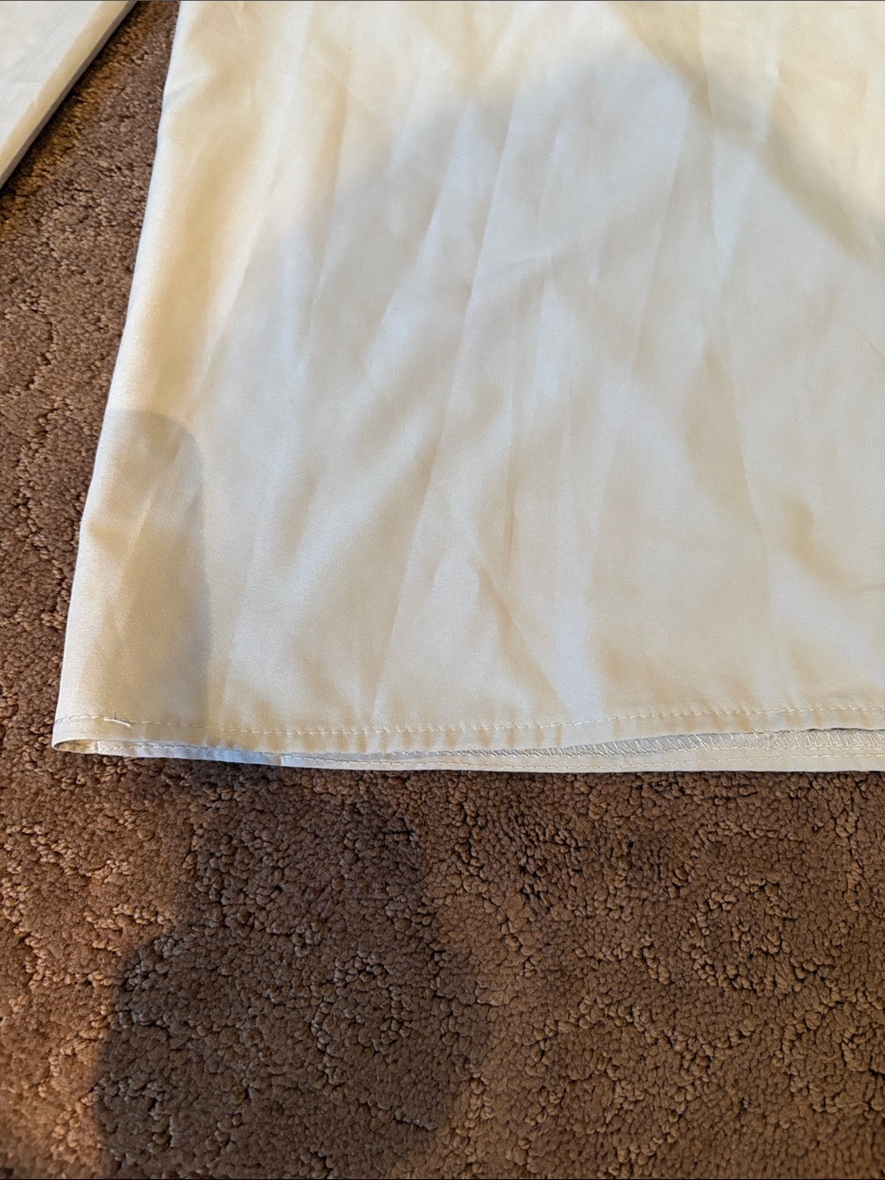 Wide Leg Drawstring Pants in Light Cream - Picture 2 of 3